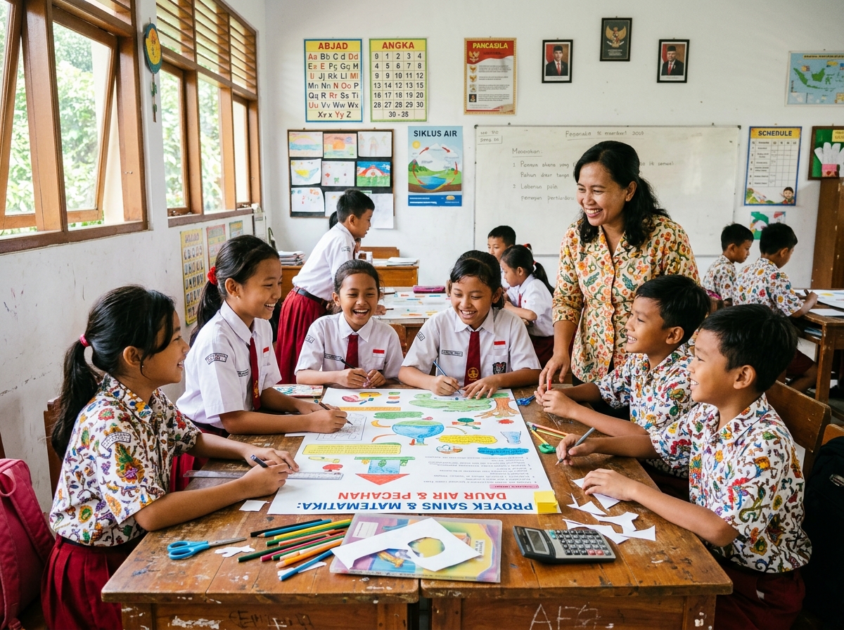 Semangat Belajar Aktif & Penguatan Karakter Profil Pelajar Pancasila di SD NEGERI 2 PATOKAN